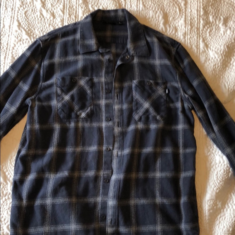 Vans button up flannel
